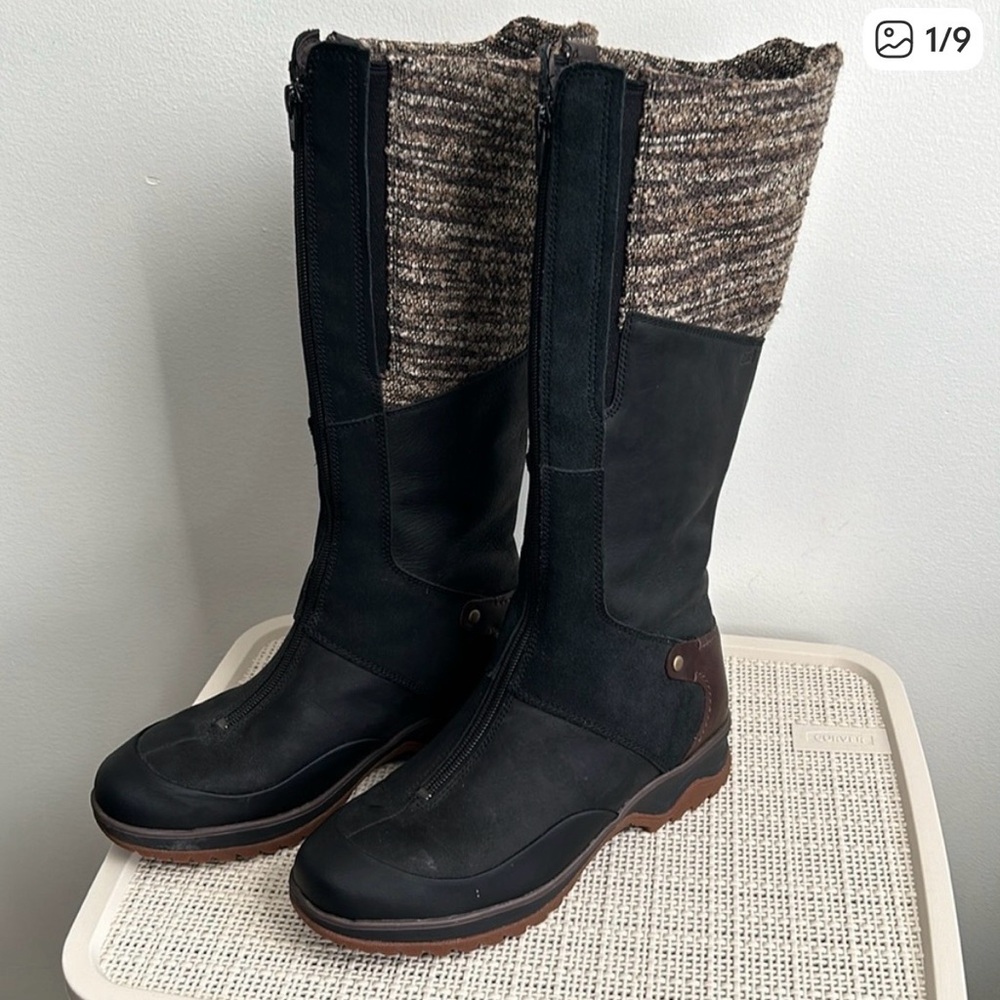 Merrell Black and Brown Winter Boots
